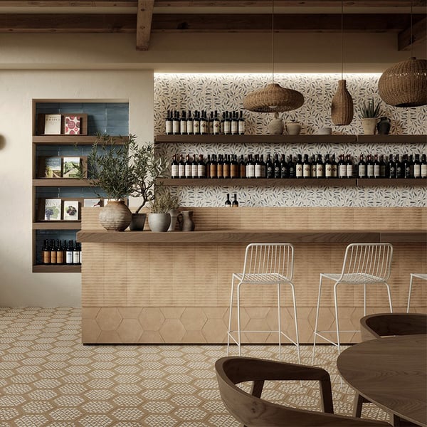 Πλακάκι Terracreta Rilievo Chamotte 20x20 cm Marca Corona